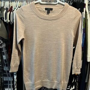 J. CREW TIPPI MERINO WOOL SWEATER